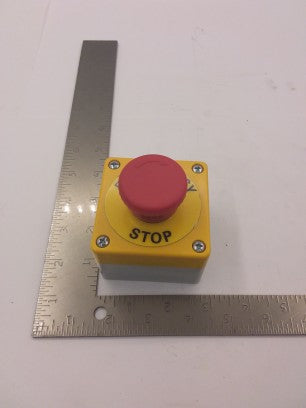 Emergency Stop Control Station, 1 N.O./2 N.C. Contacts