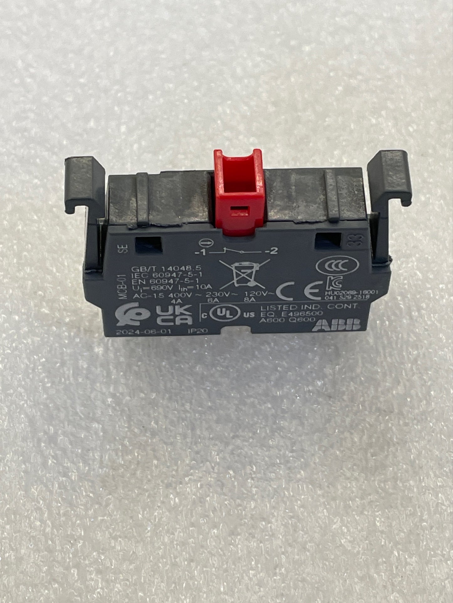 ABB Block for Normal Closed