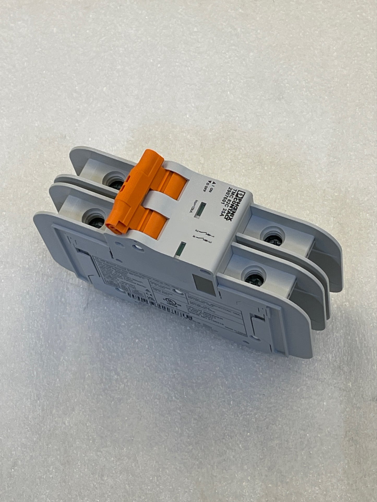 CIRCUIT BREAKER, 2P, 35A, C CURVE, DIN RAIL MOUNT