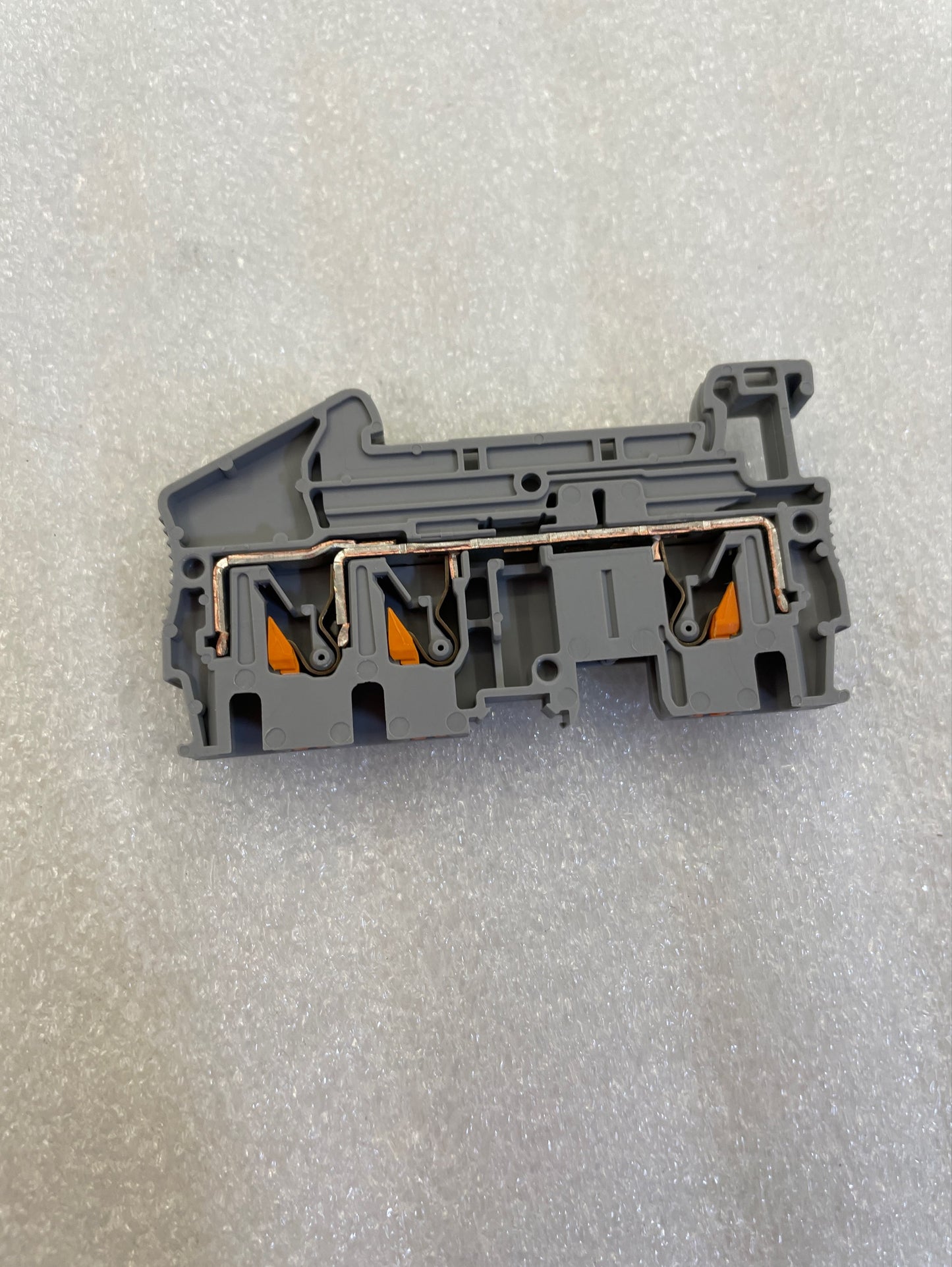 Grey Body Terminal Block 26-10GA, ZK4-3P