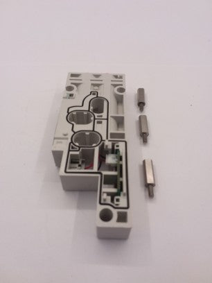 SMC Valve air 4 way single sol. 24 vdc sub base