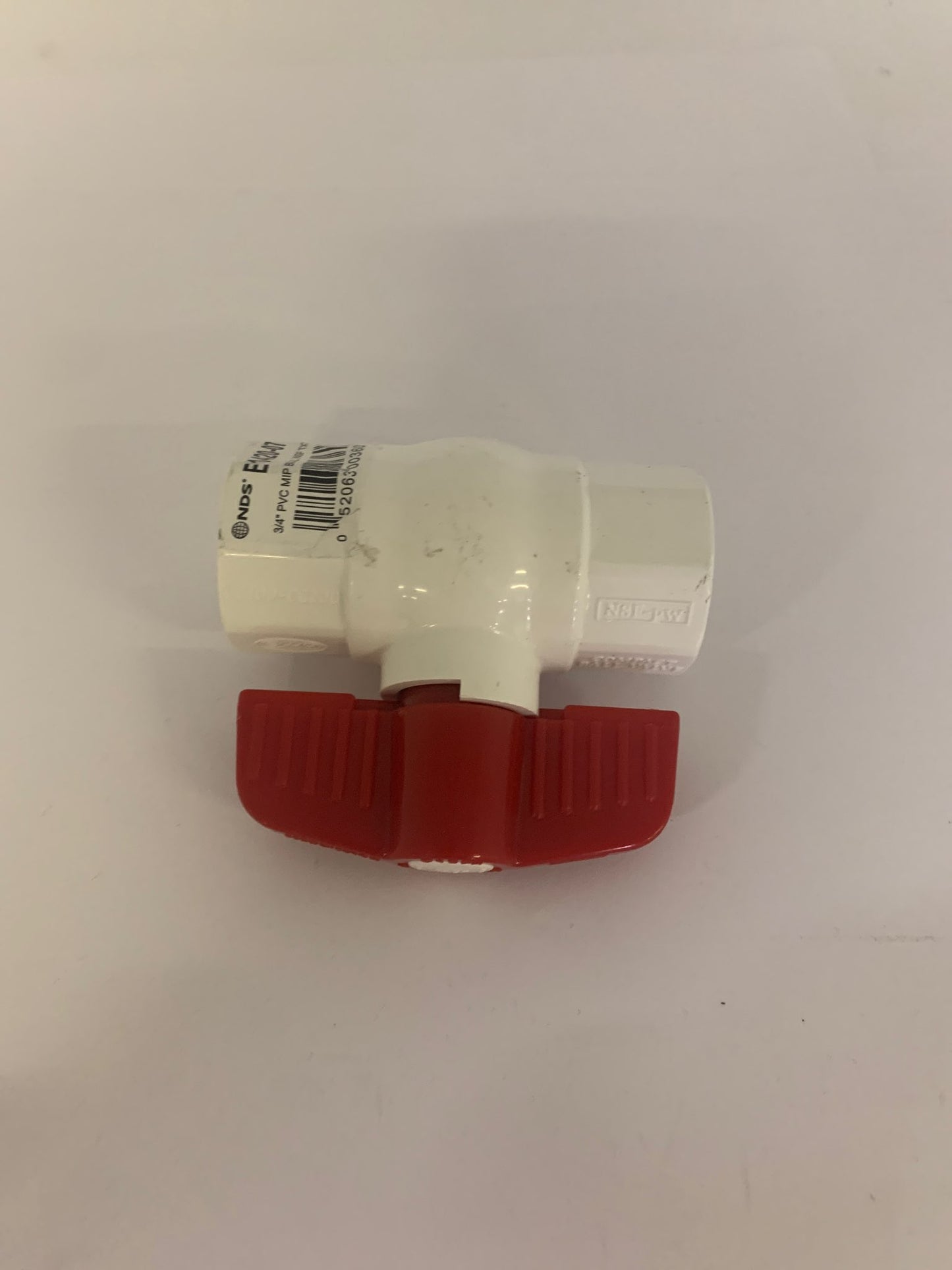 3/4"" NPT BALL VALVE, PVC