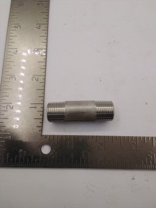 3/8" NPT Pipe Nipple 2" Long