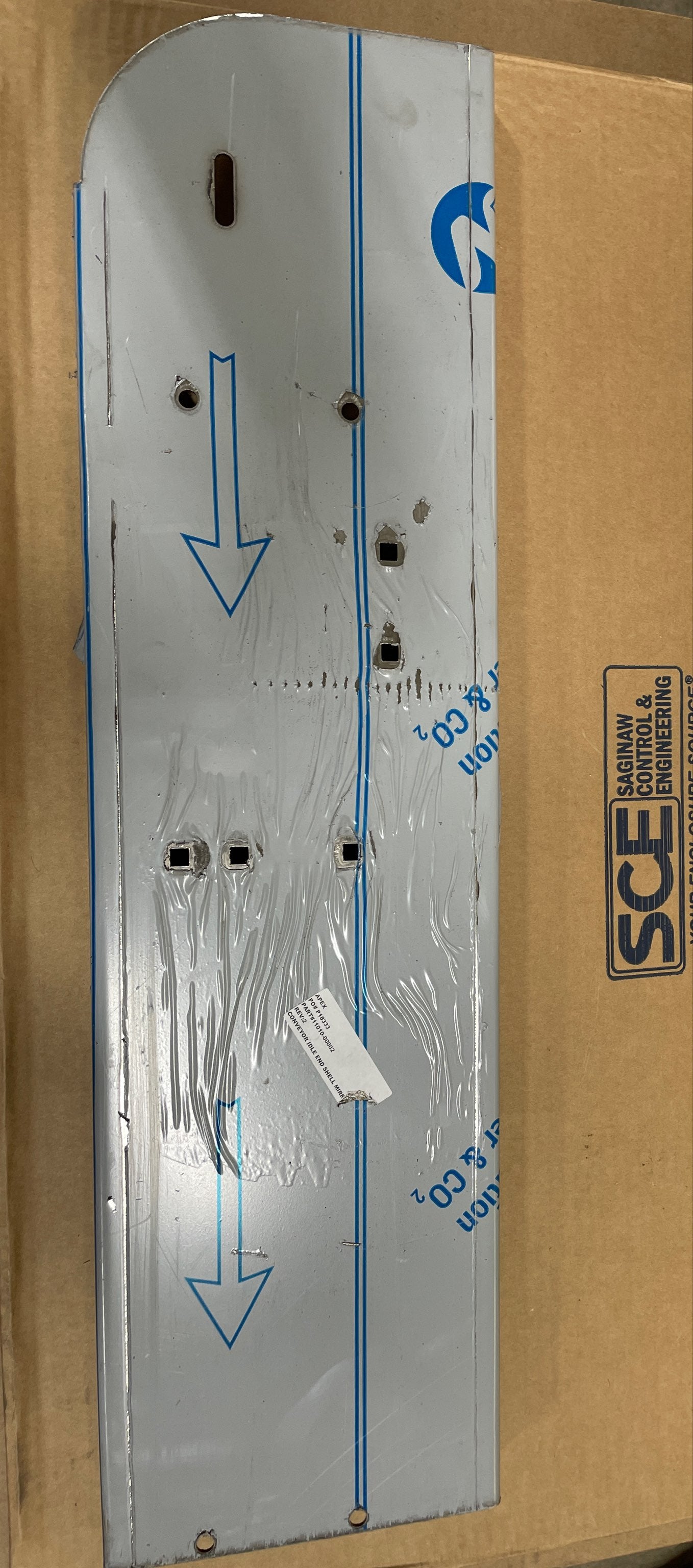 Conveyor Idle End Shell Mirror