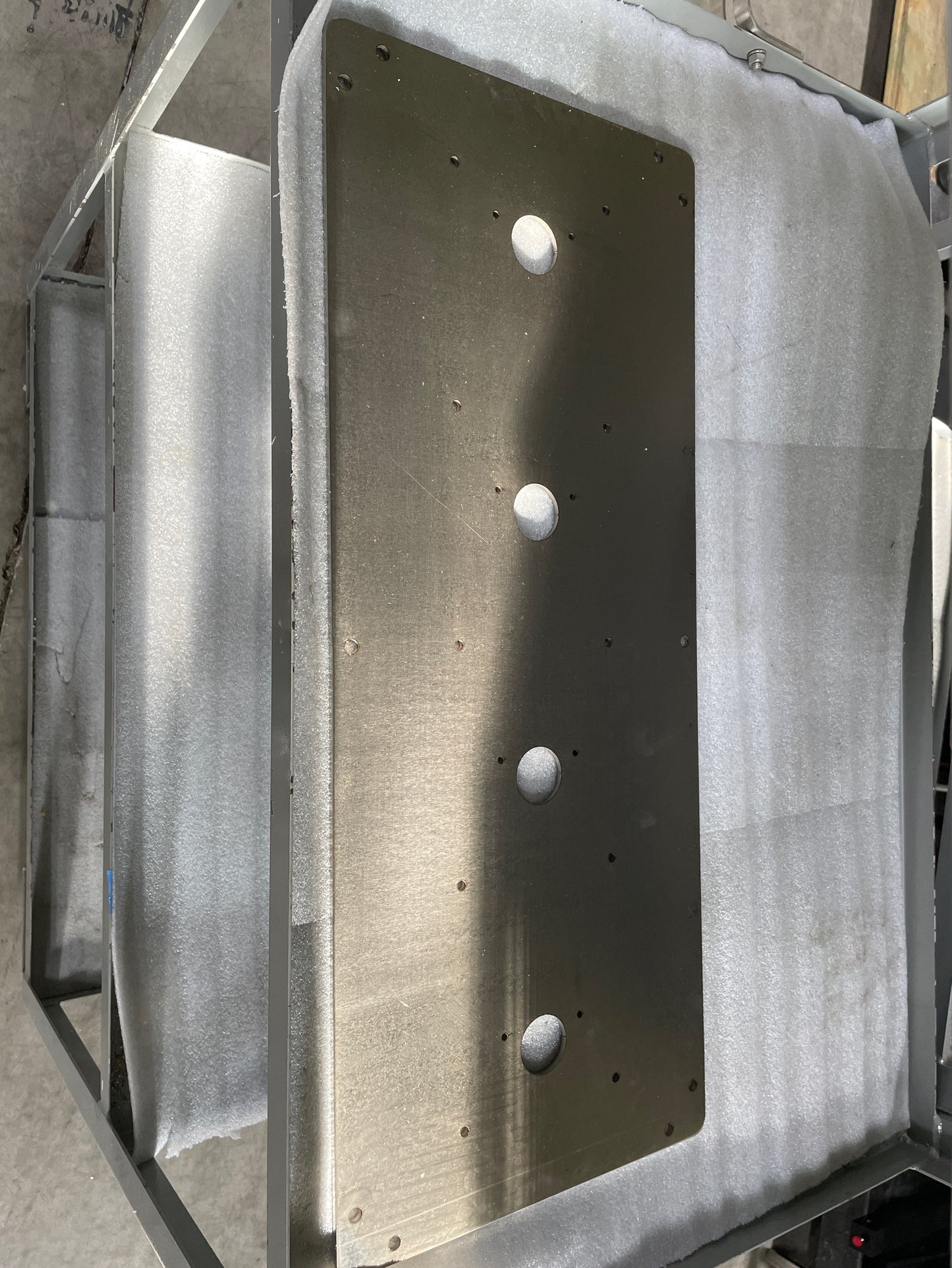 PERISTALTIC PUMP MOTOR HOUSING PLATE