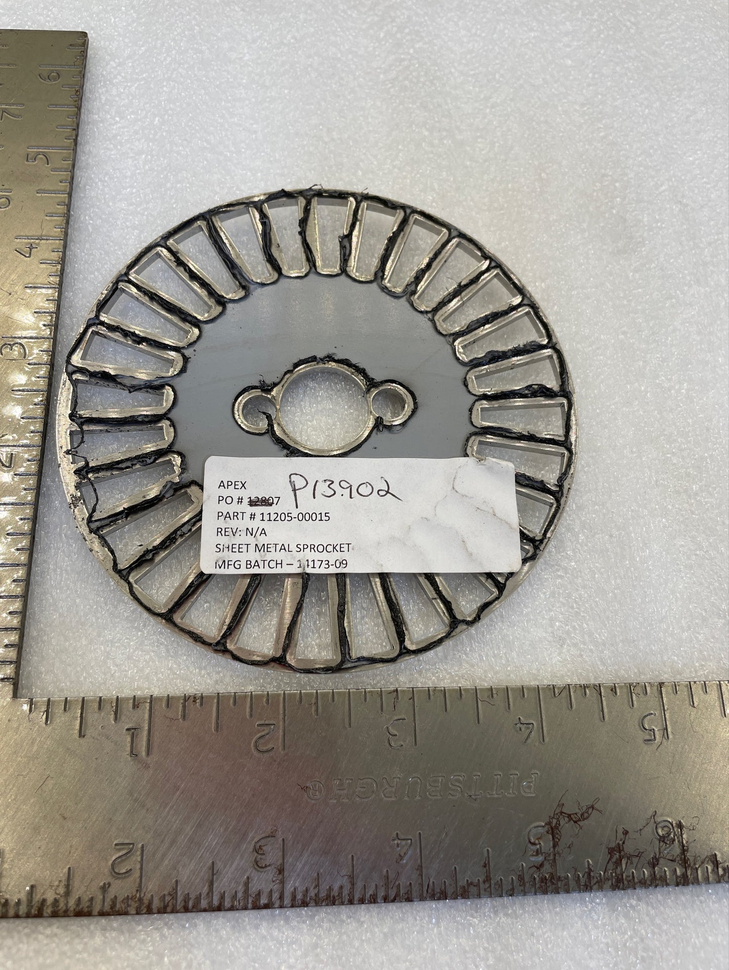 Sheetmetal Sprocket