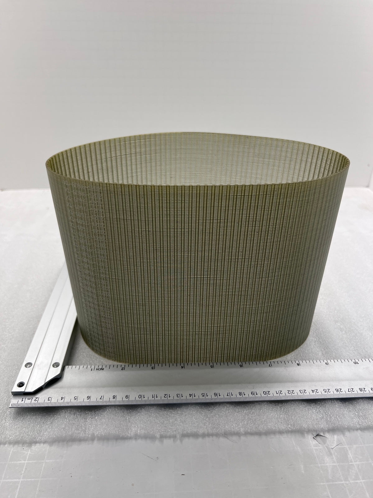 XL Belt, Cut to 6.5" Wide, Urethane with Polyester Reinforcement