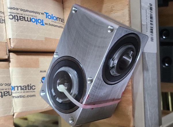 3/4:1 GEARBOX 90* L.H.NO ZERKS