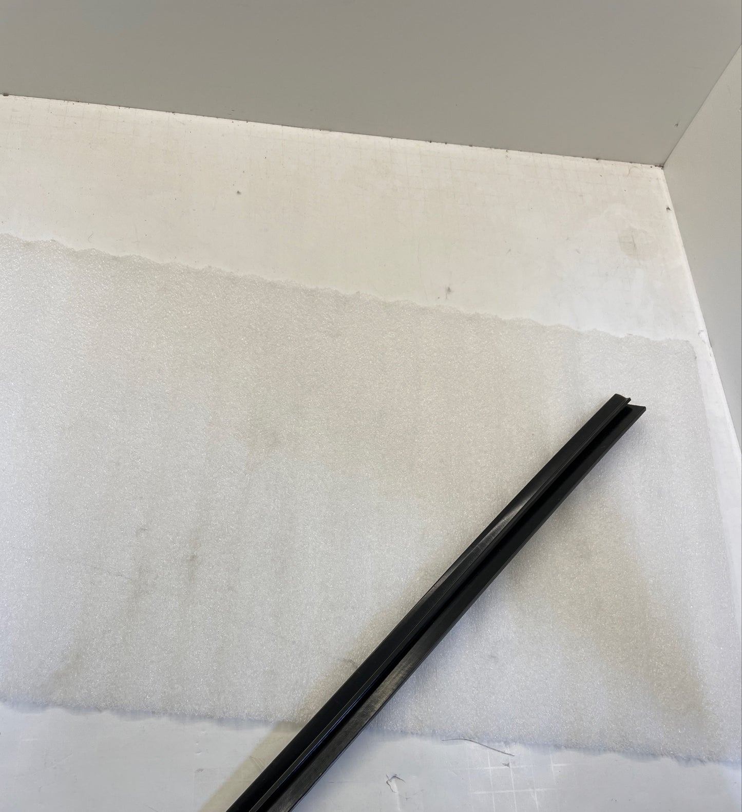 1" BAR-CLIP, "J" Leg Wear Strip, Static Dissipative, 20' Stick, Priced per foot