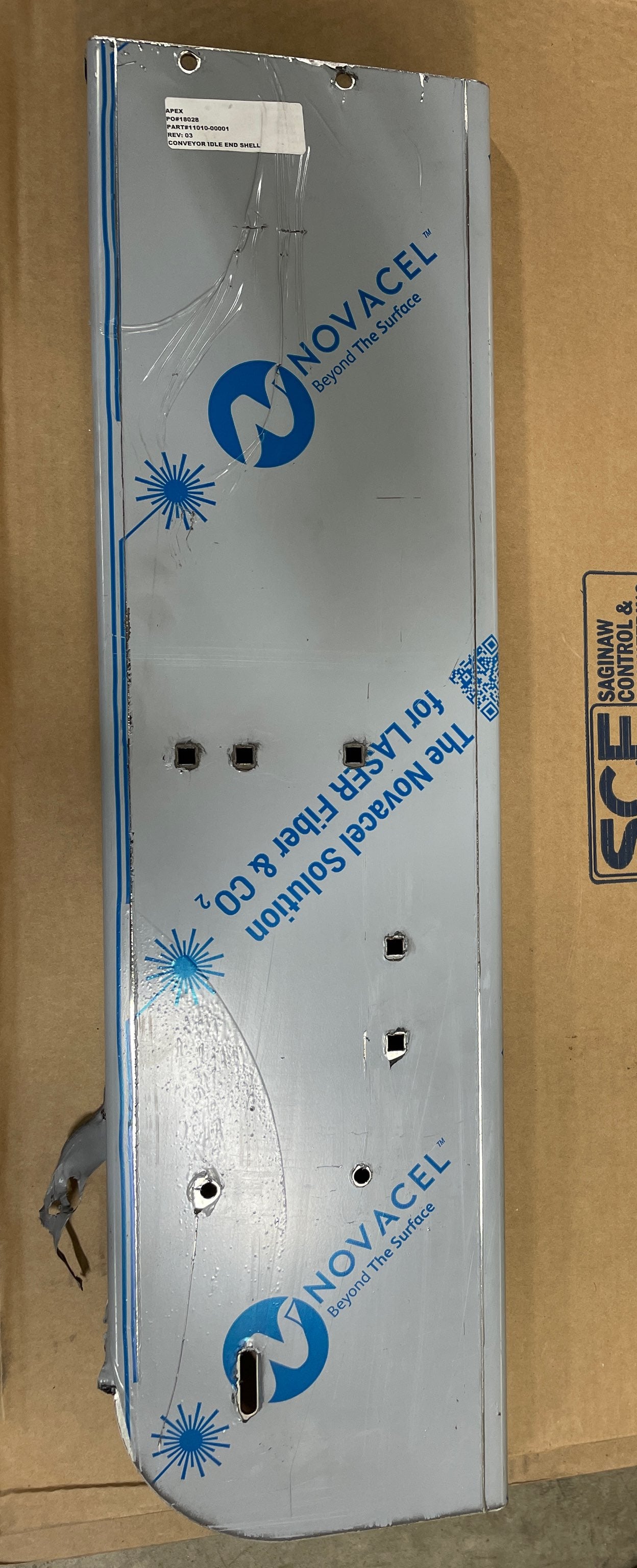 Conveyor Idle End Shell