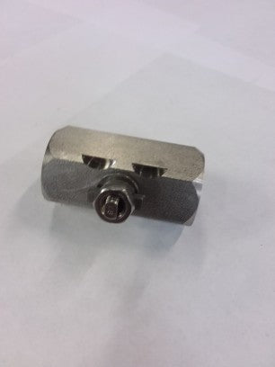 1/2" X 3/4" GEMINI VALVE, WITH KEY FOR ACTUATOR