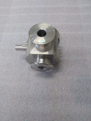 3-WAY ROTARY VALVE, 2" TRI-CLAMP X 2" TRI-CLAMP FOR 250ML FILLER