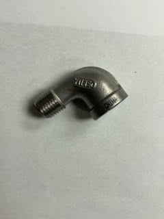 1/4" NPT Stainless 90 Degree Street Elbow