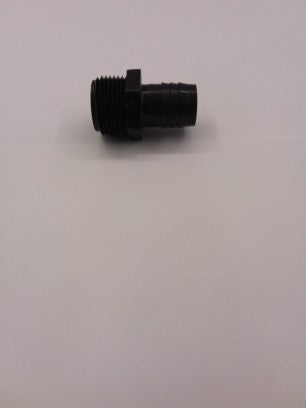 3/4" NPT to 3/4" Barb Polypropylene Fitting