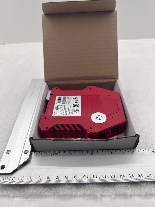 IDEM VIPER SCR-21-i Safety Relay 24V AC/DC 2-Channel DIN Rail P/N 280001