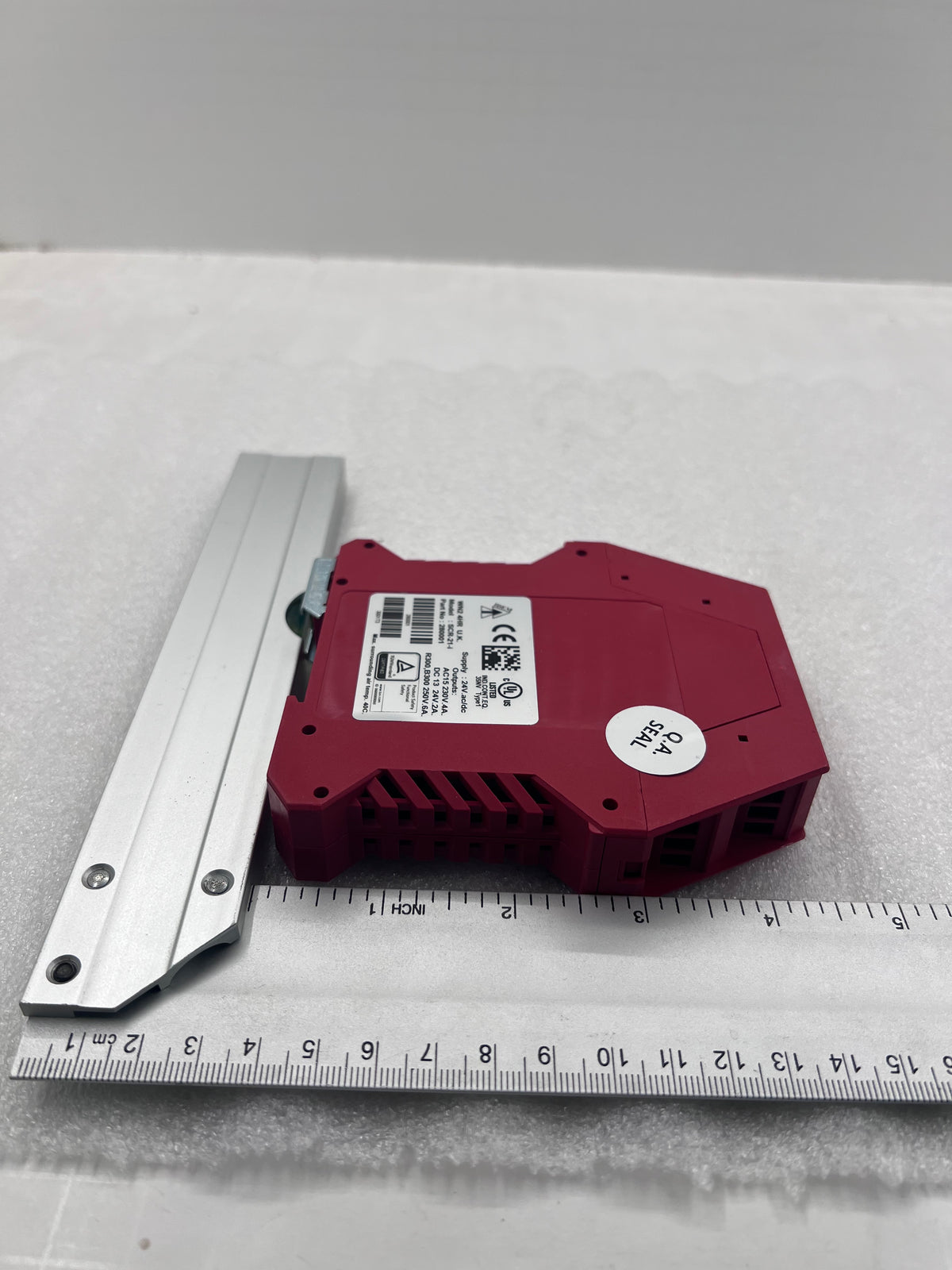 IDEM VIPER SCR-21-i Safety Relay 24V AC/DC 2-Channel DIN Rail P/N 280001