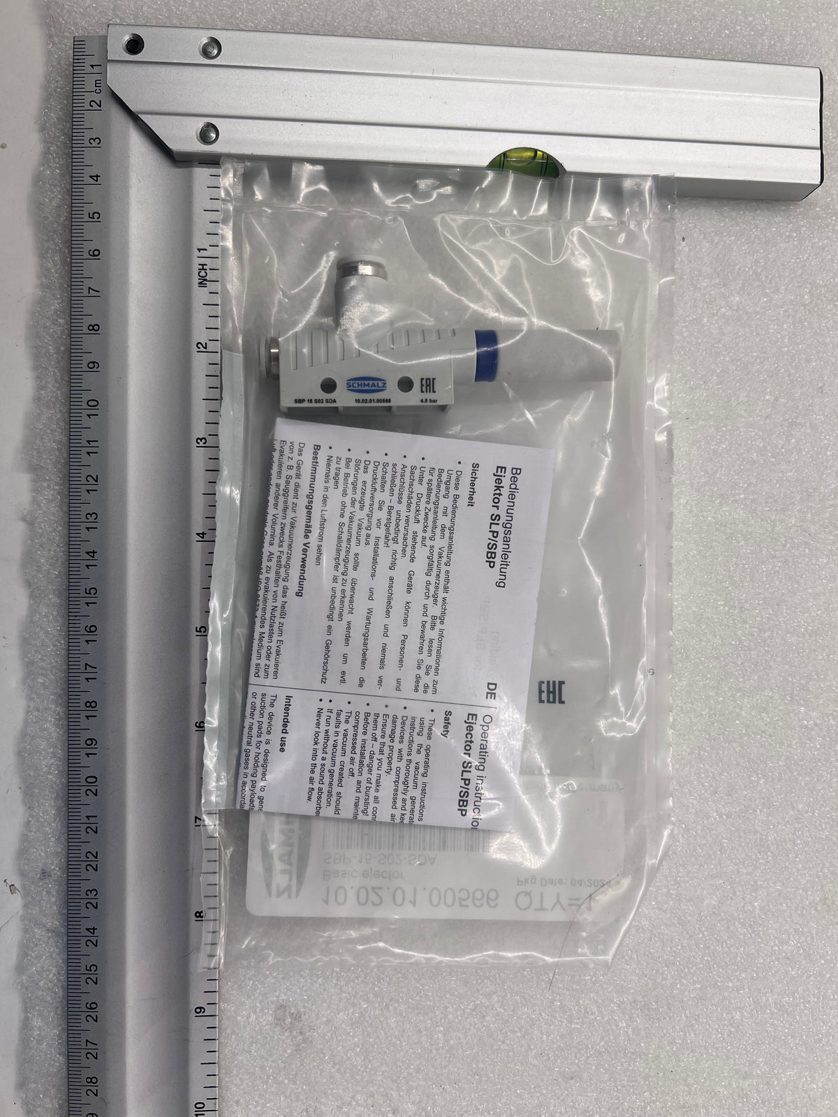 Schmalz Basic Vacuum Ejector