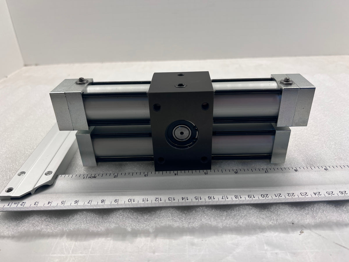 PHD Rotary Air Cylinder Actuator 15826201 R11A 2.090-D Pneumatic Keyed Shaft