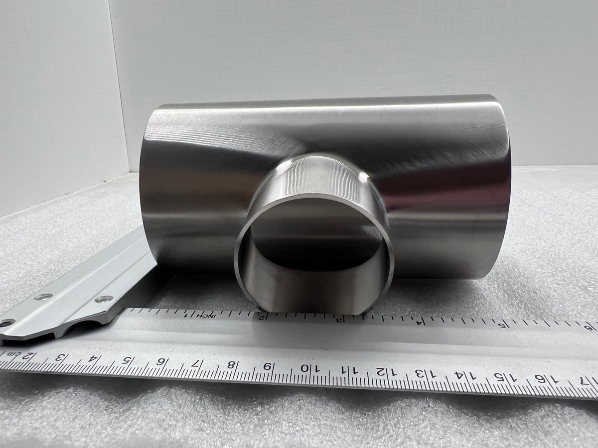 Dixon Sanitary Reducing Weld Tee Fitting (B7RWWW-R300200P)