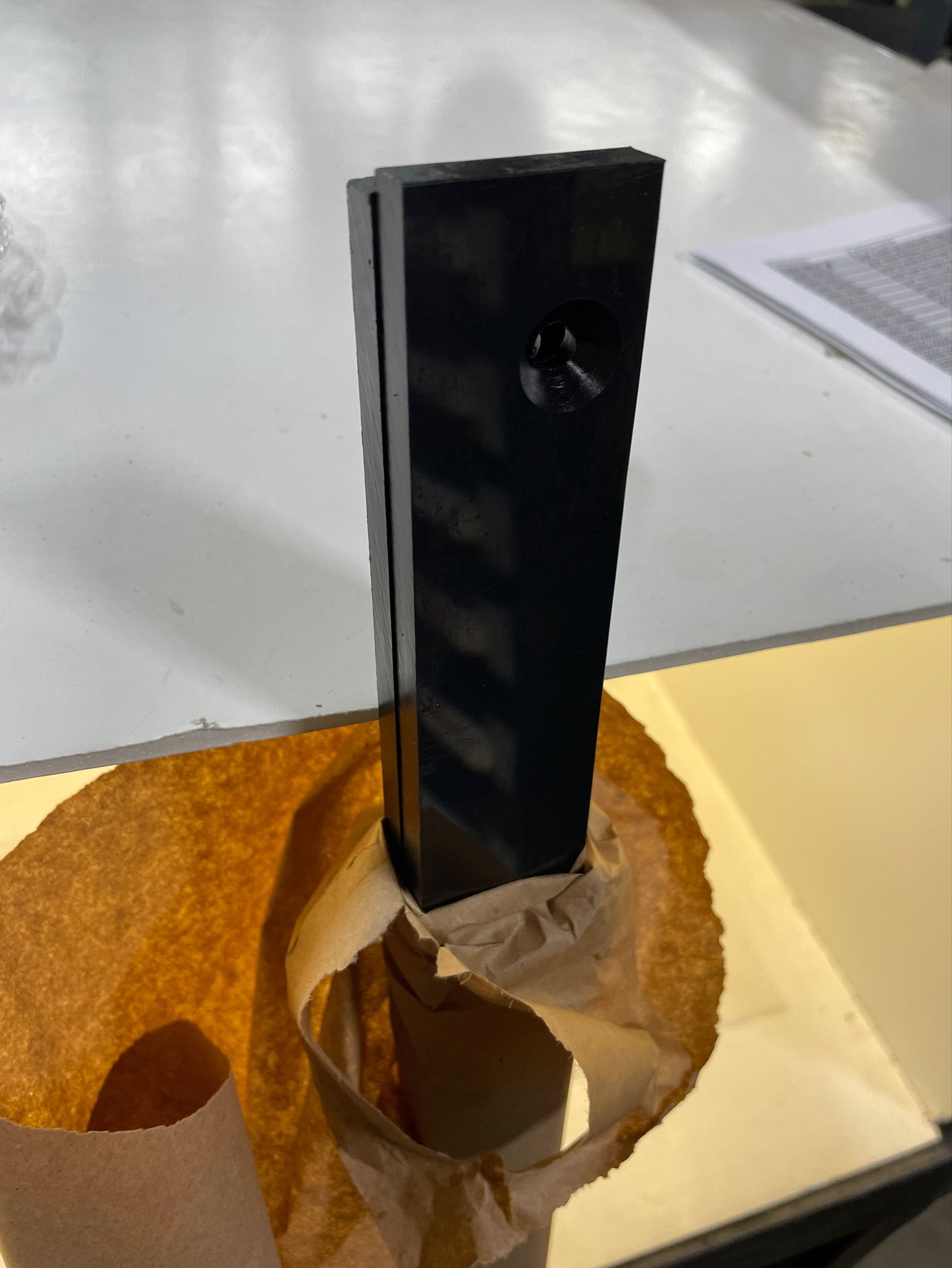 4.5" Wide Raised Conveyor 60" Long Wearstrip