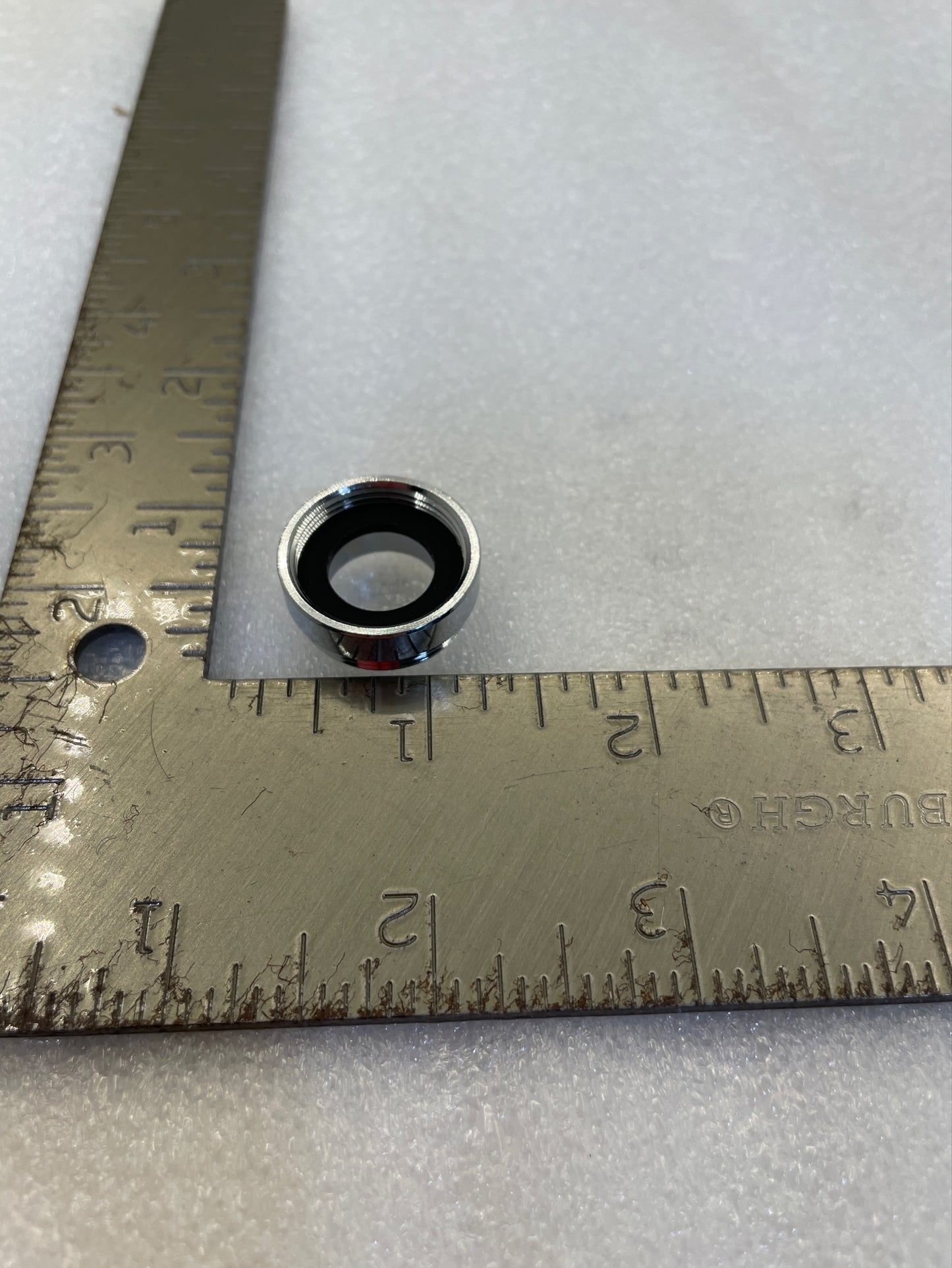 CHROME FOAMER MIDDLE SECTION, FEMALE ADAPTOR