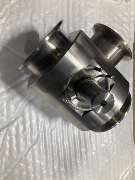 3-WAY ROTARY VALVE, 2.5" TRI-CLAMP X 2" TRI-CLAMP FOR 1000ML/500ML MACHINE
