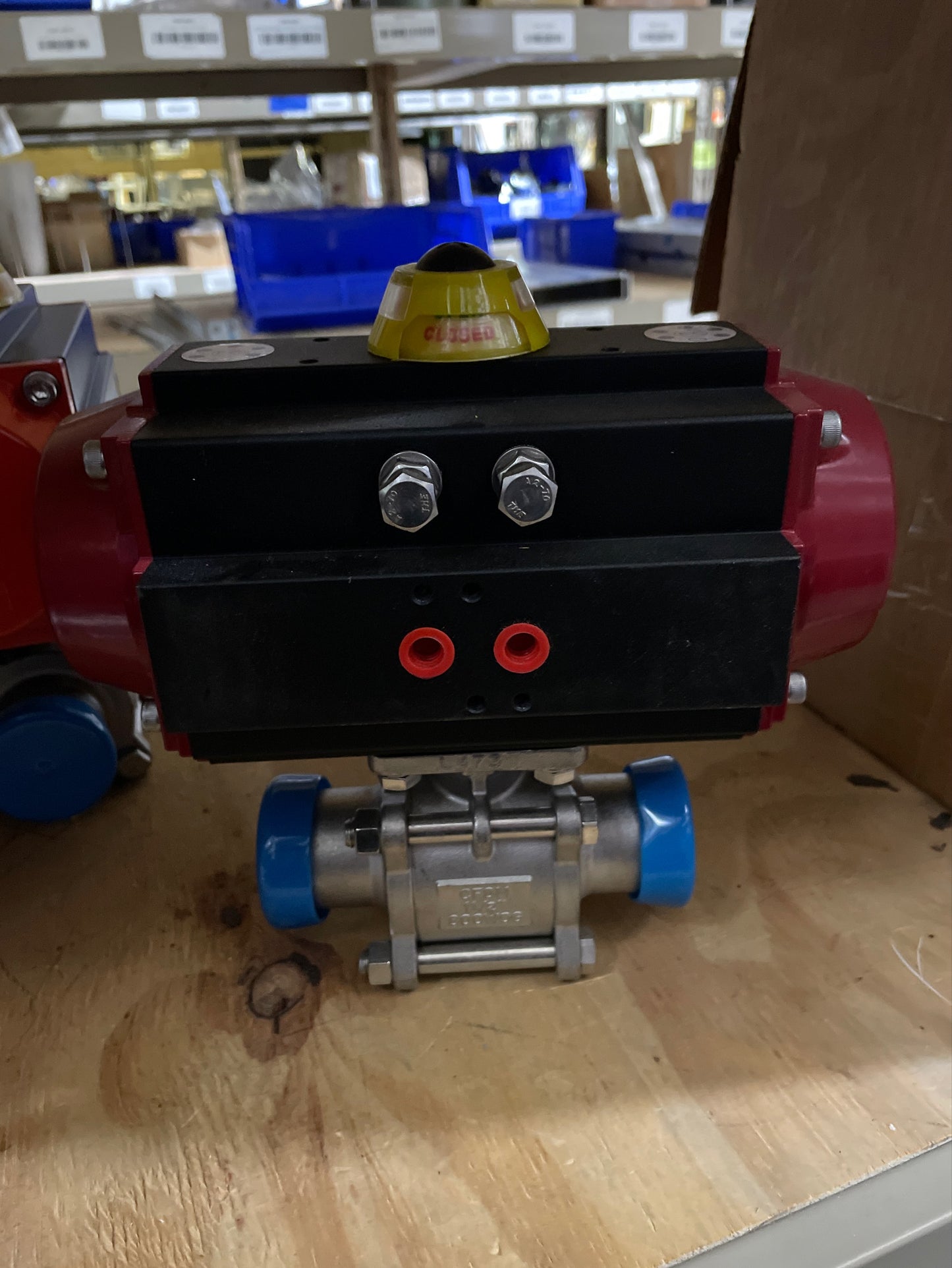 1.5" Actuated Ball Valve Air-Air