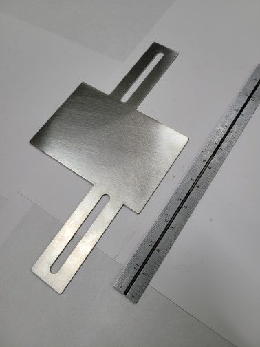 4" Conveyor Transfer Plate, Deadplate