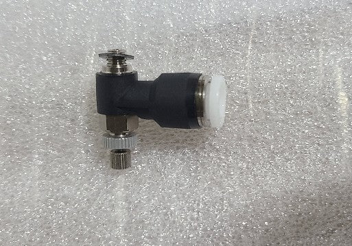 10-32 x 1/4" Meter Out Flow Control.. Air Fitting..